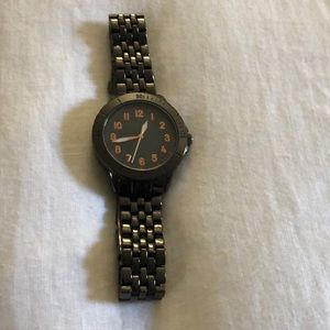 Anne Klein Black stainless steel watch
